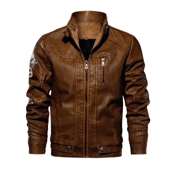Hypest Fit Dark Brown / XS ROBINSON LEATHER JACKET