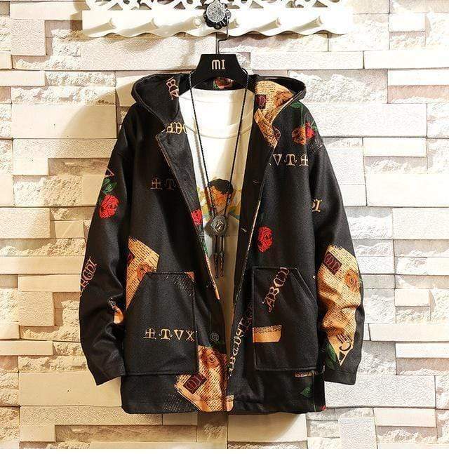 Hypest Fit outerwear Black / M INS Hooded Bomber Jacket