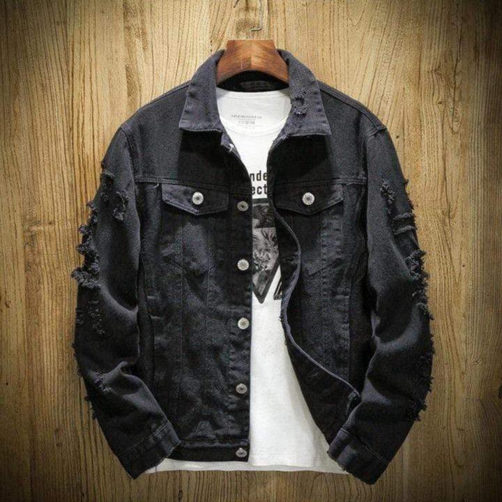 Hypest Fit outerwear Black / M RIPTIDE Denim Jacket