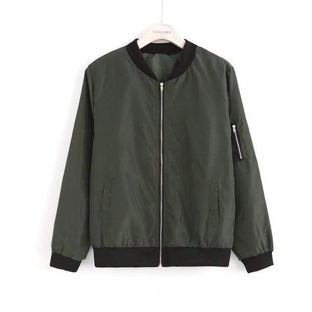 Hypest Fit outerwear Green / L Women MIST Bomber Jacket