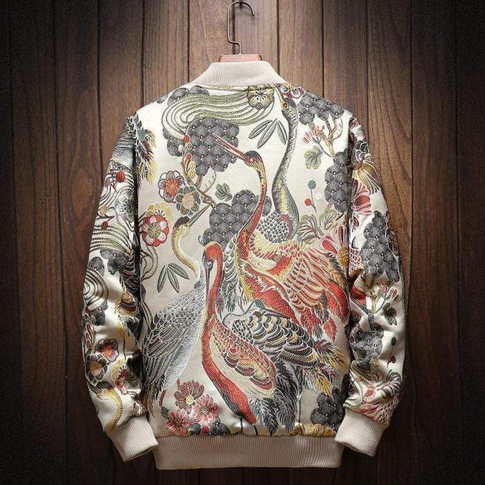 Hypest Fit outerwear JAPANESE Embroidered Bomber Jacket