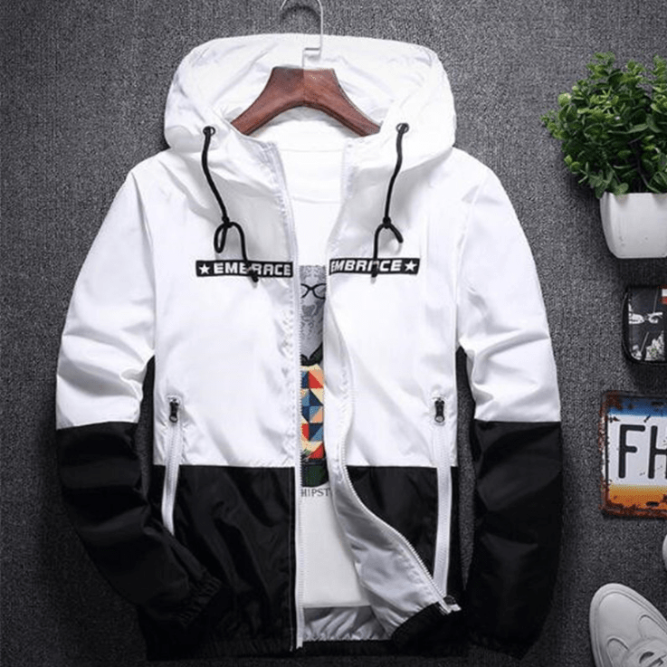 Windbreaker hoodie hotsell