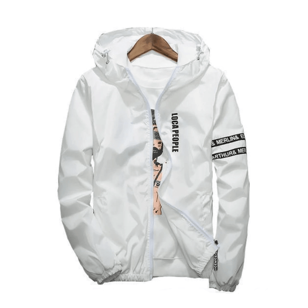 Hypest Fit outerwear WHITE / S CRASSUS Windbreaker (7 colors)